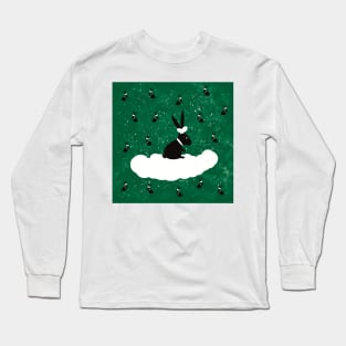 Black rabbit Long Sleeve T-Shirt